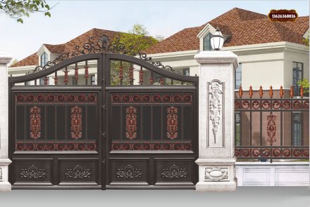 鋁藝別墅大門怎么保養？